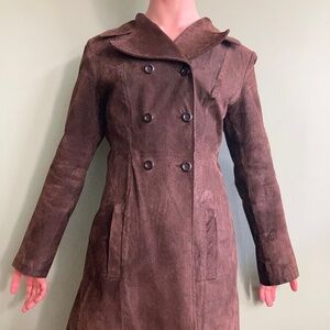 Vintage Brown Leather Jacket